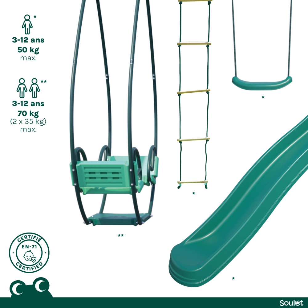 Balançoire / Station Soulet -  Lavande