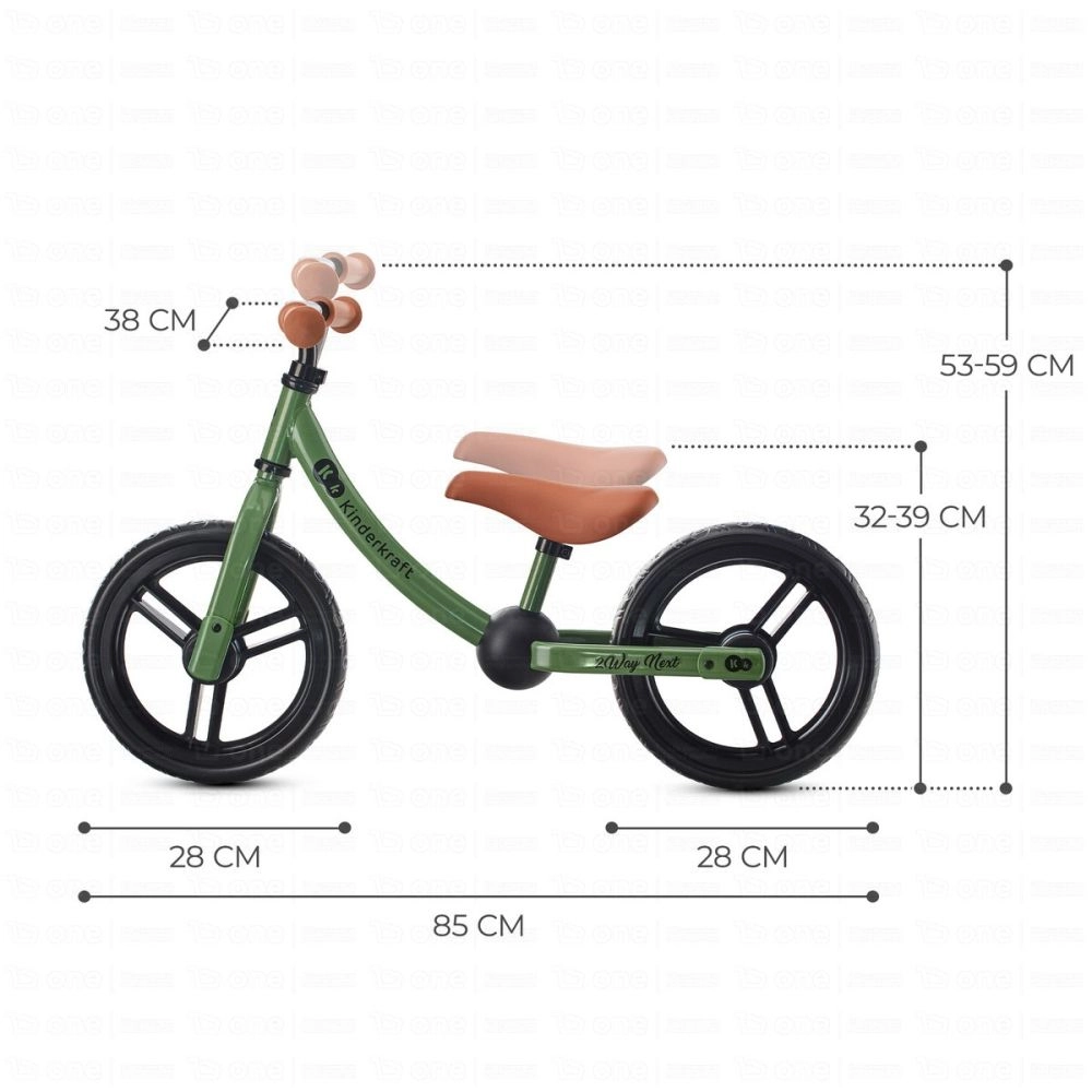 Draisienne 2WAY NEXT - Kinderkraft - vert