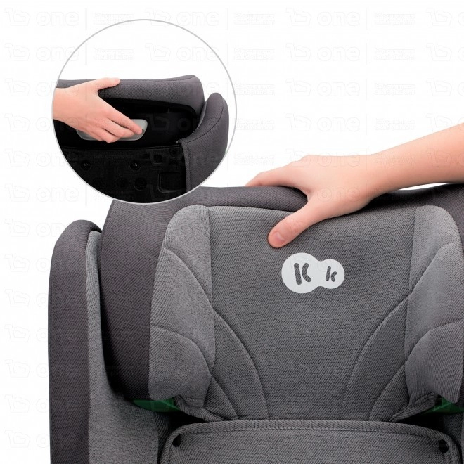 Siège auto JUNIOR FIX 2 I-Size - Kinderkraft - gris