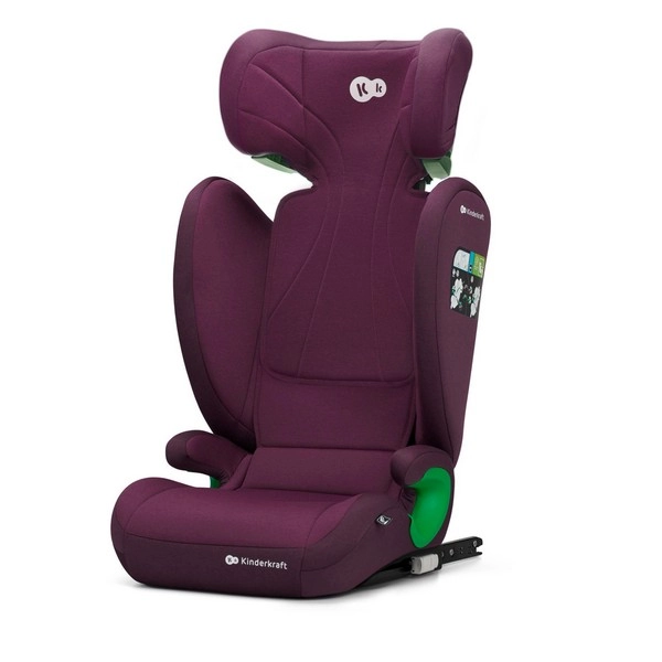 Siège auto JUNIOR FIX 2 I-Size - Kinderkraft - bourgogne