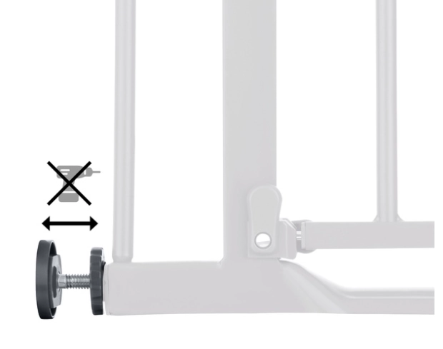 Barrière de Sécurité Hauck Clear Step Autoclose 2