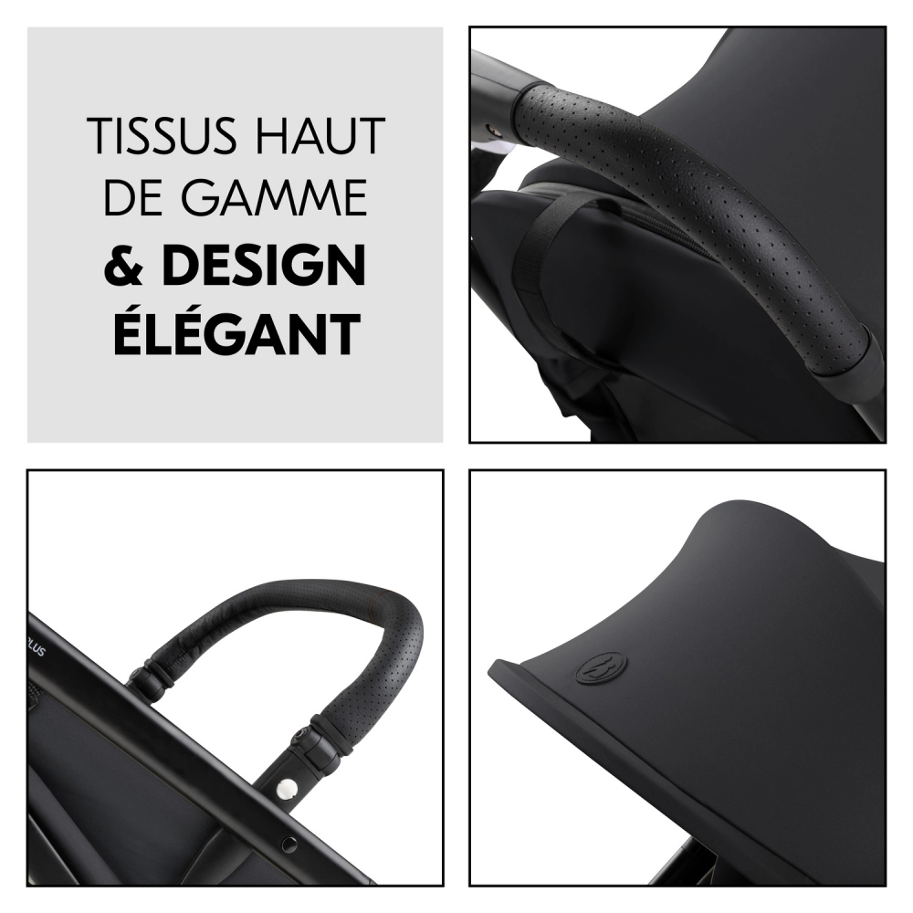 Poussette Hauck Travel N Care Plus - Black
