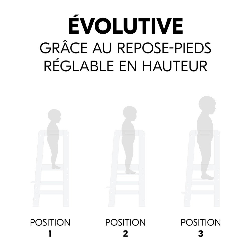 Tour d'Apprentissage Hauck Learn N Explore - White