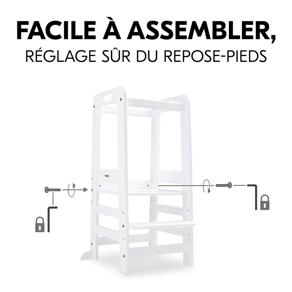 Tour d'Apprentissage Hauck Learn N Explore - White