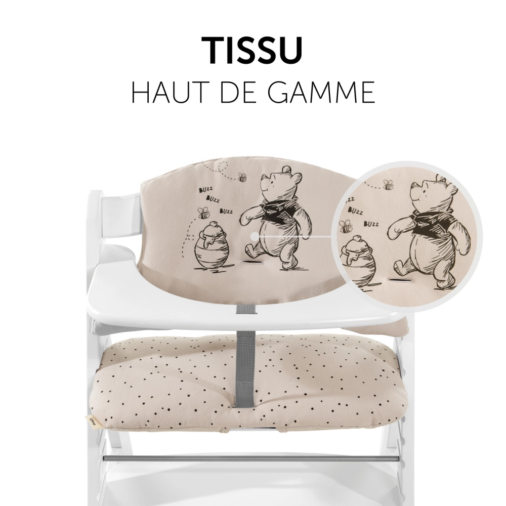 Coussin Chaise Haute Hauck Select - Winnie the Pooh Beige