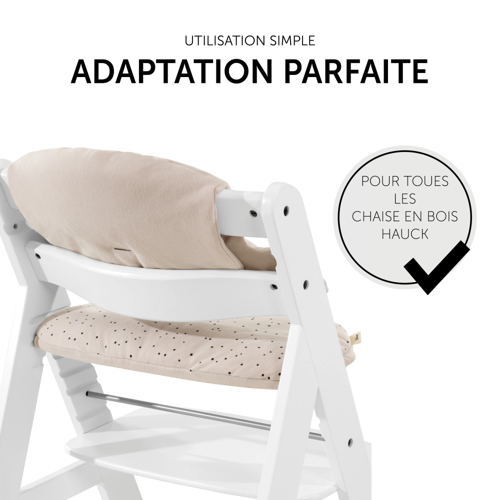 Coussin Chaise Haute Hauck Select - Winnie the Pooh Beige