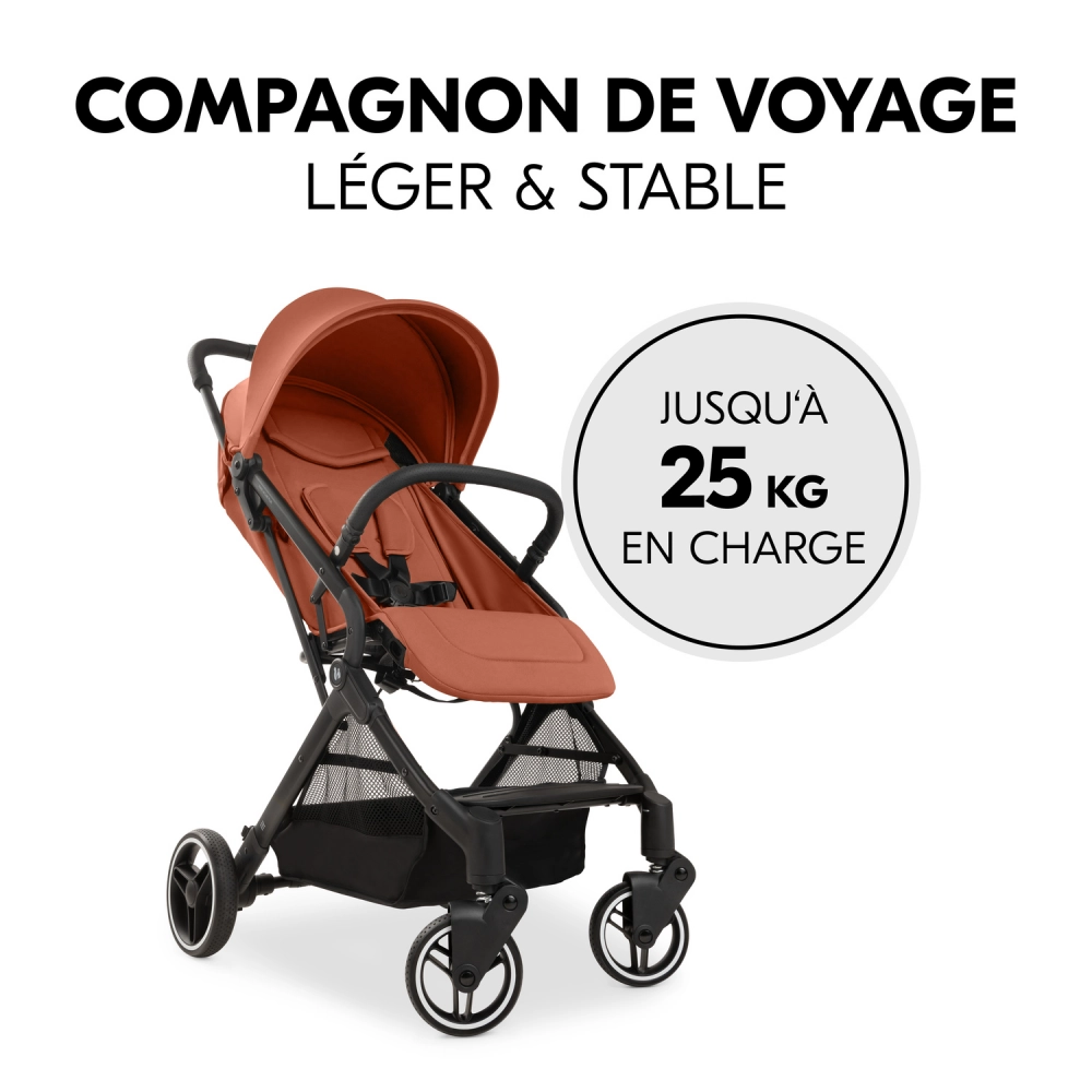 Poussette Hauck Travel N Care Plus - Cork