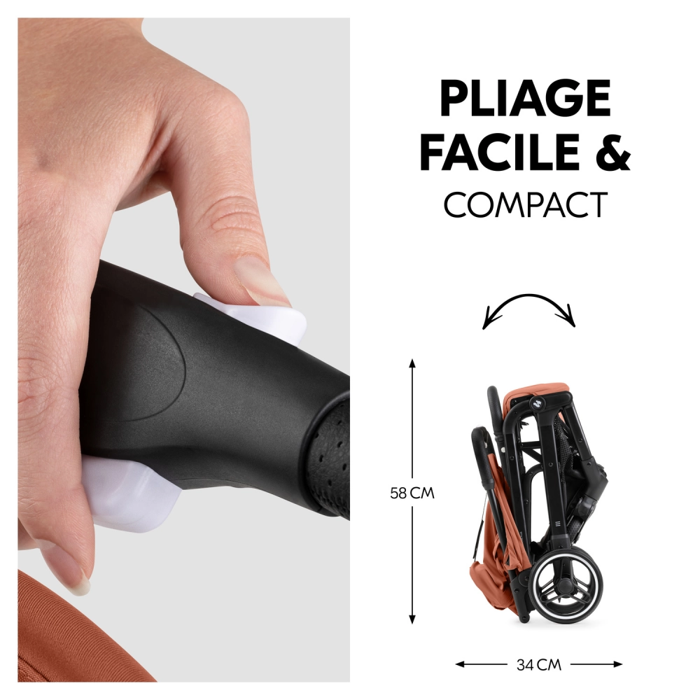 Poussette Hauck Travel N Care Plus - Cork