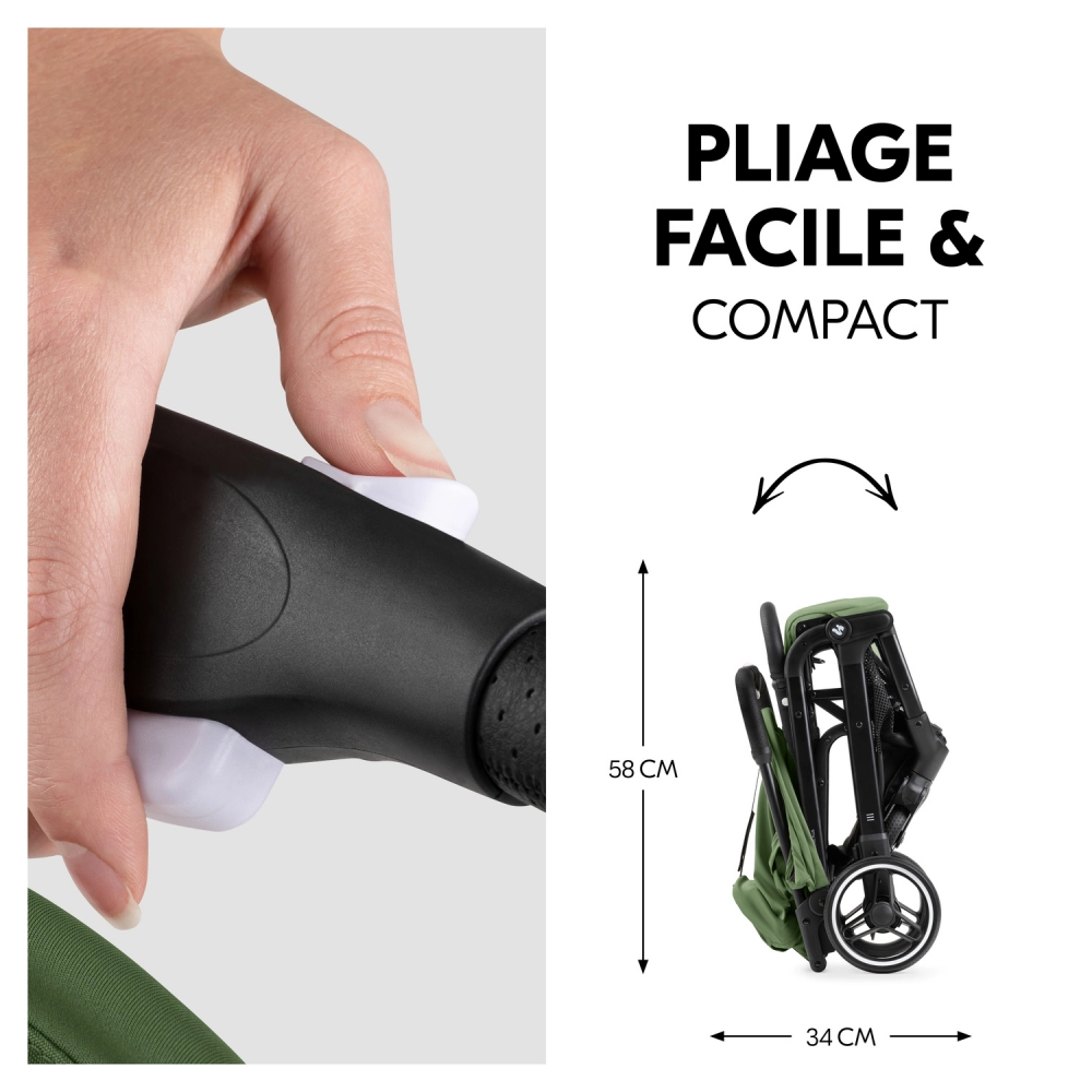 Poussette Hauck Travel N Care Plus - Green