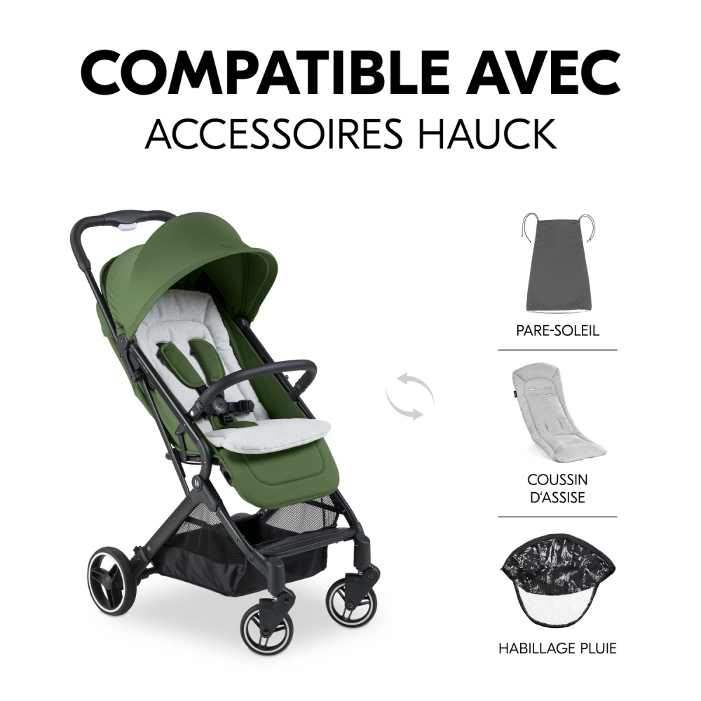 Poussette Hauck Travel N Care Plus - Green