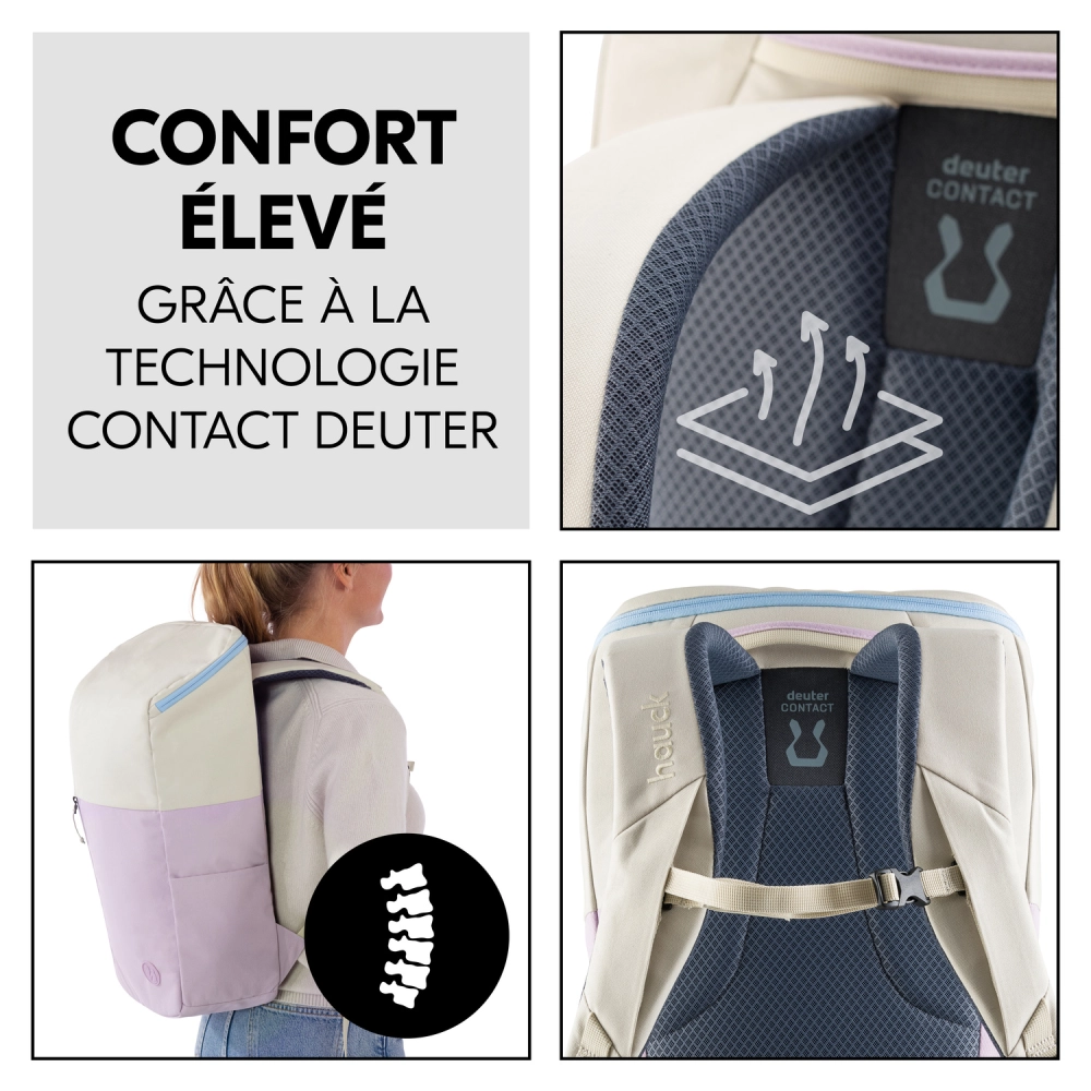 Sac à Dos Hauck Pack N Walk - Lavender