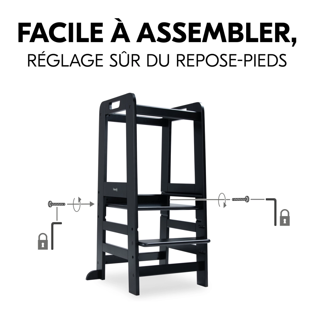 Tour d'Apprentissage Hauck Learn N Explore - Black