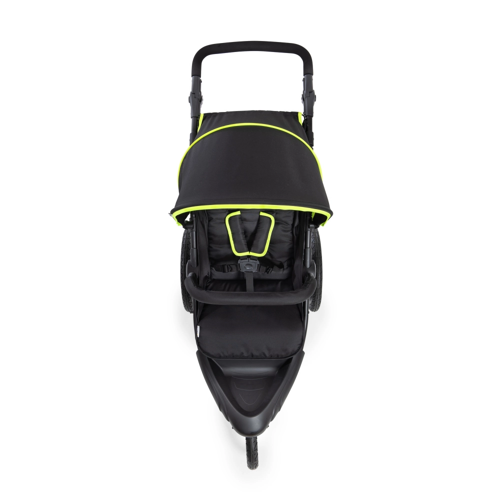 Poussette Hauck Runner - Black/Neon Yellow