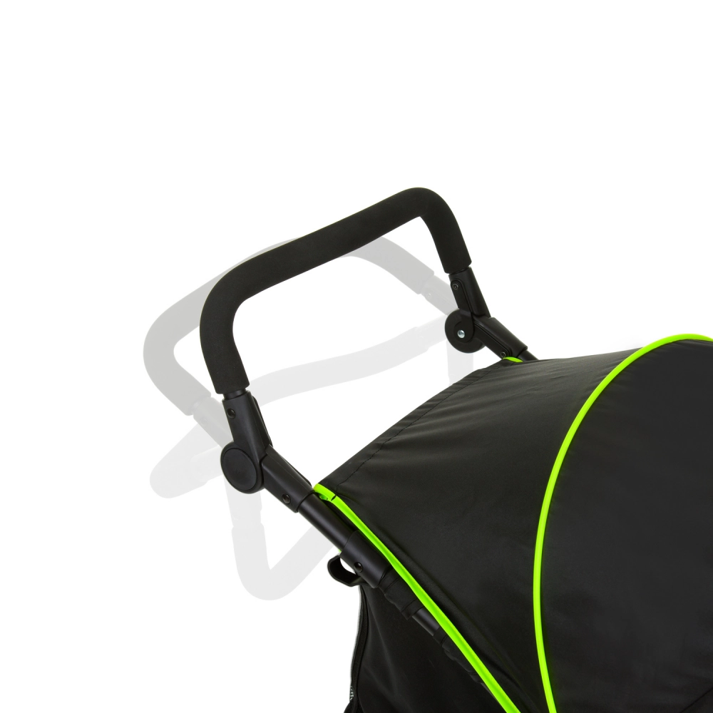 Poussette Hauck Runner - Black/Neon Yellow
