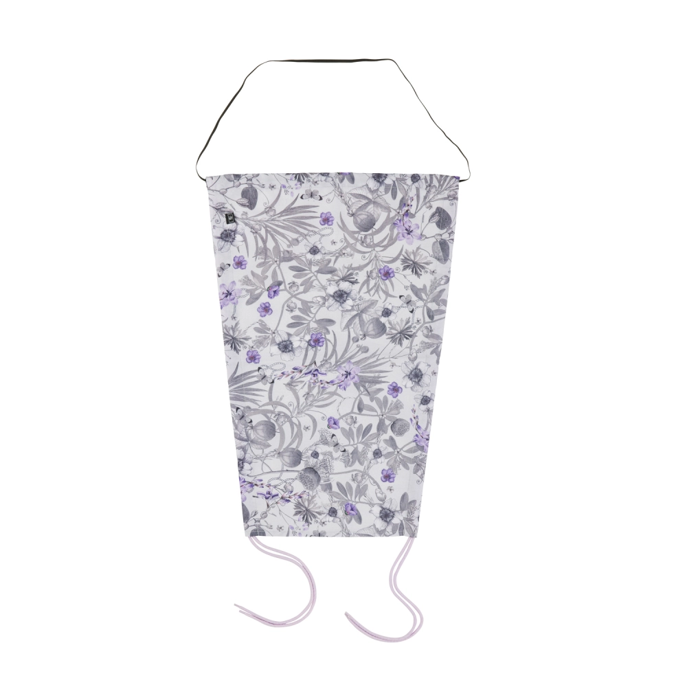 Pare soleil de poussette Pushchair Sunshade Floral Grey - Grey