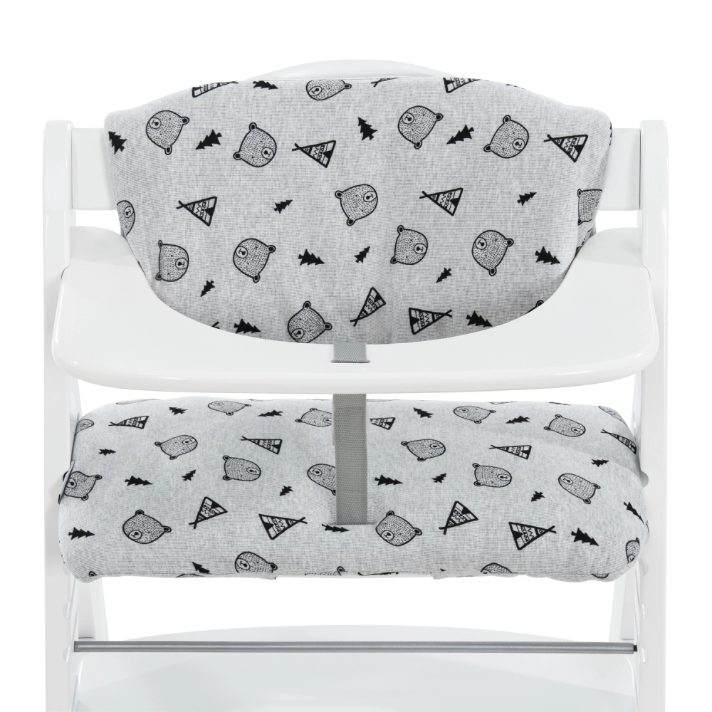 Coussin Chaise Haute Hauck Deluxe - Nordic Grey