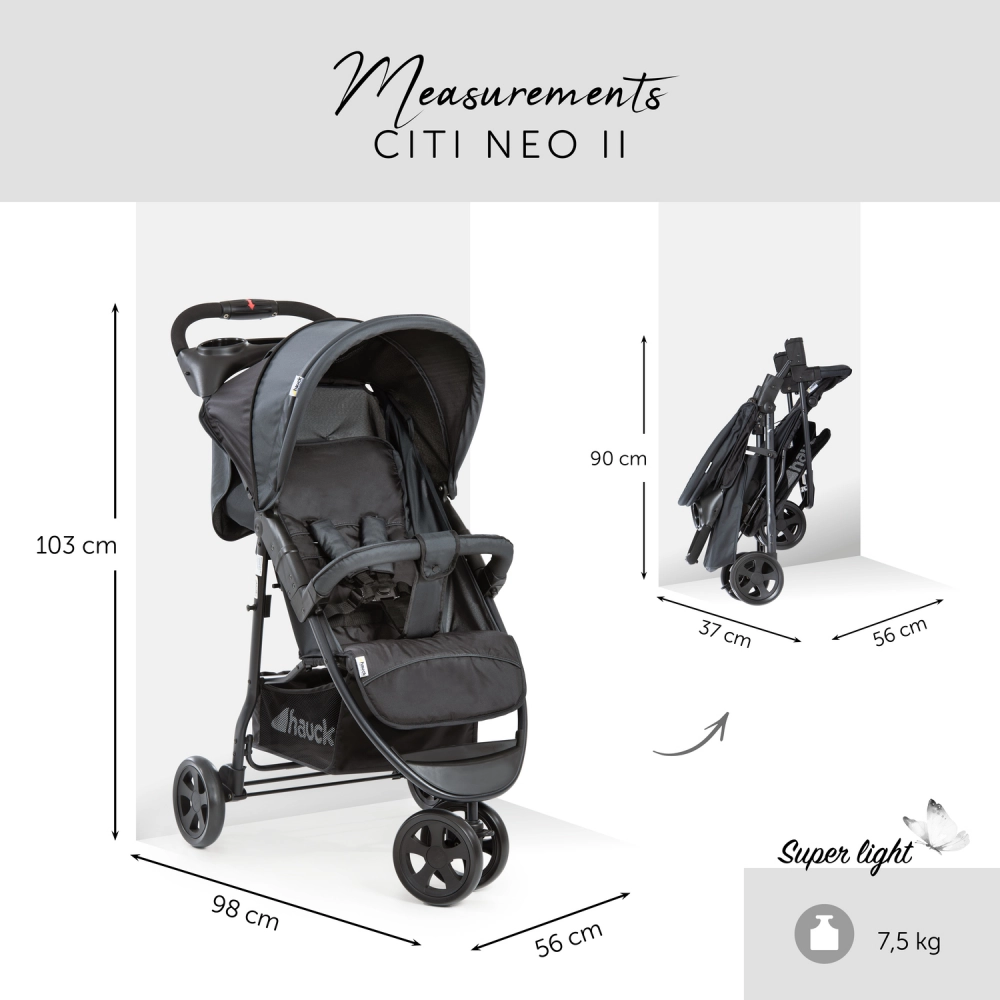 Poussette Hauck Citi Neo II - Stone