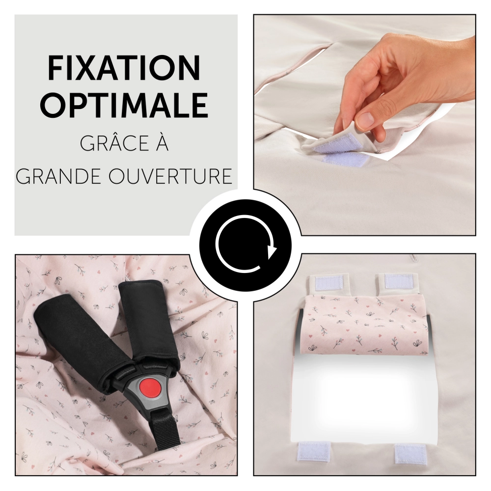 Couverture Hauck Snuggle N Dream - Beige Bloom