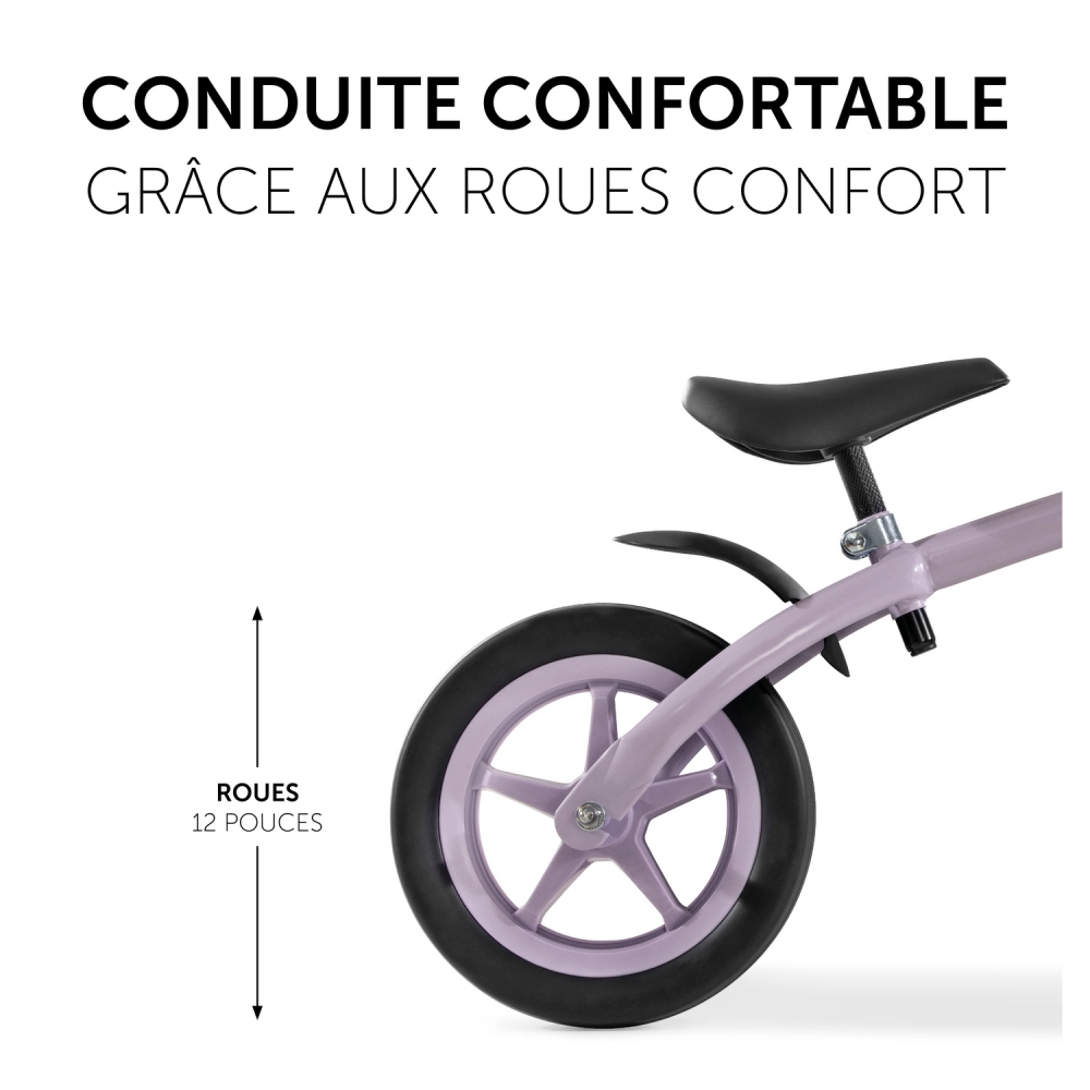 Draisienne Hauck Super Rider 12 - Lavender