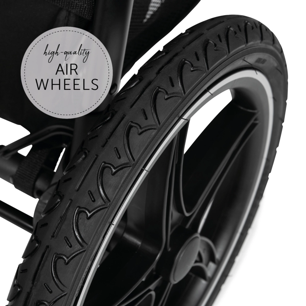 Poussette Hauck Runner 2 - Black