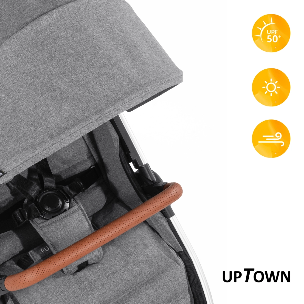 Poussette Hauck Uptown - Melange Grey