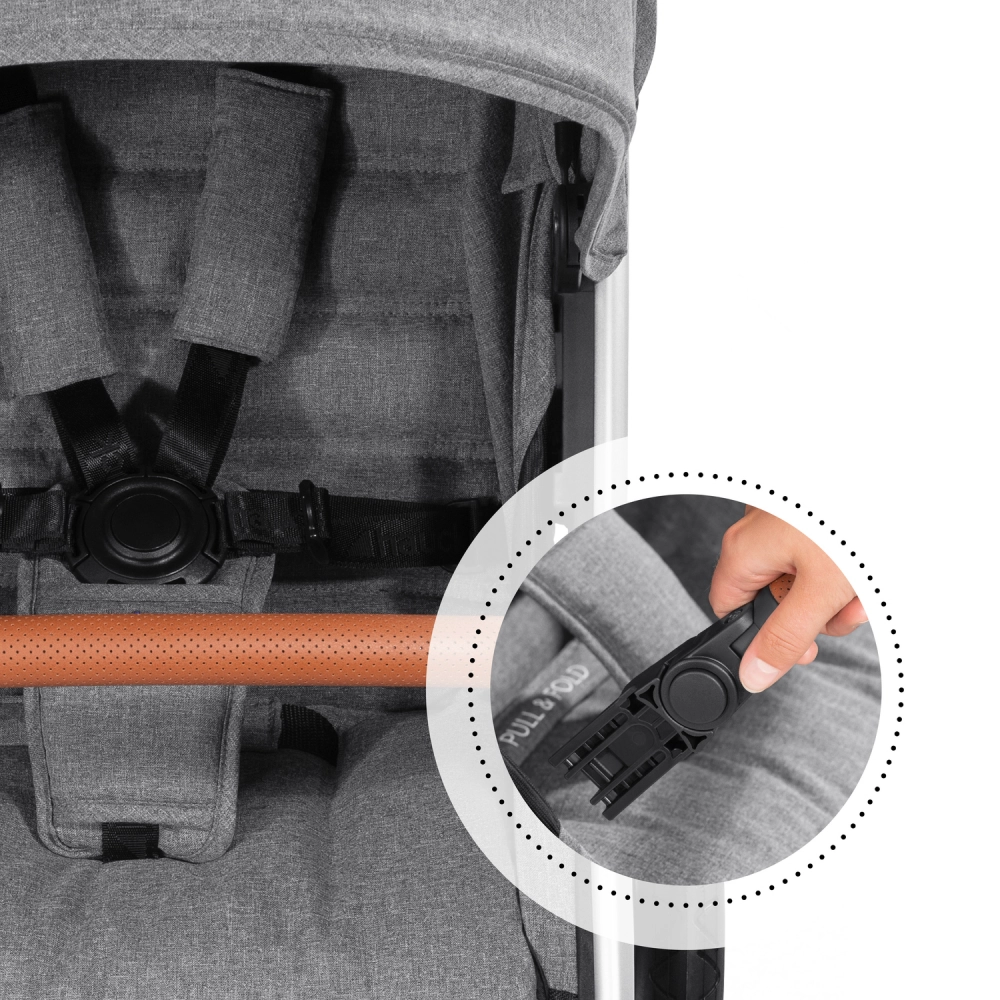 Poussette Hauck Uptown - Melange Grey