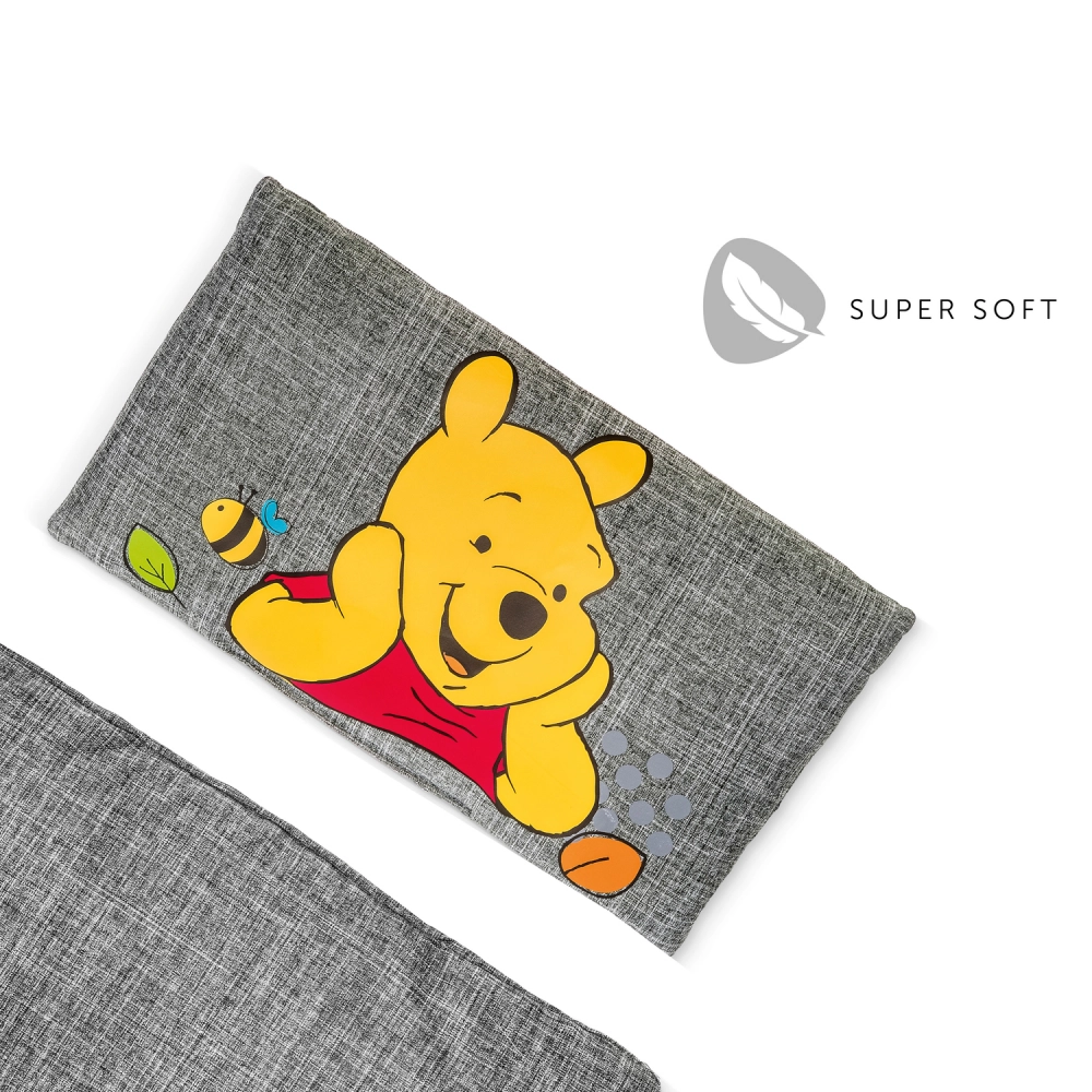 Coussin Chaise Haute Hauck Deluxe - Winnie the Pooh Grey
