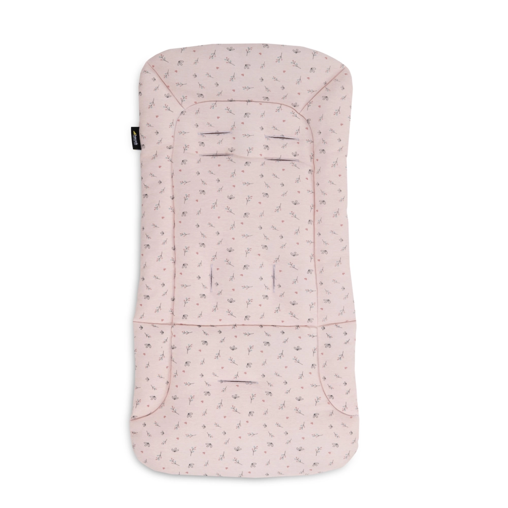 Coussin d’assise Pushchair Seat Liner  Flowers Rose - Rose