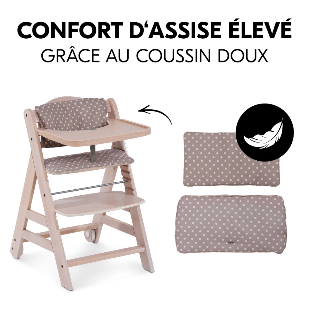 Chaise Haute Hauck Beta+ - Whitewashed