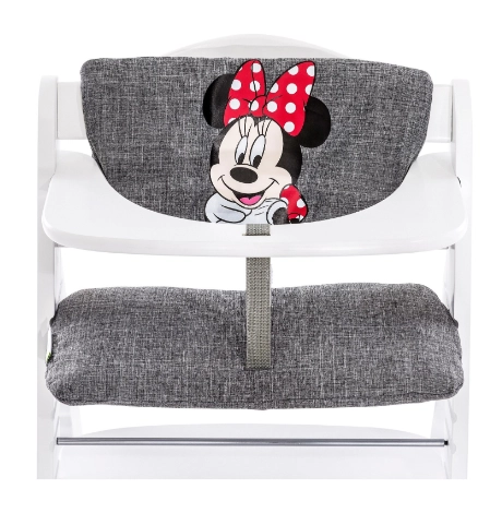 Coussin Chaise Haute Hauck Deluxe - Minnie Mouse Grey