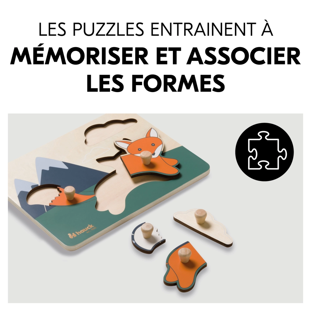 Puzzle Hauck Puzzle N Sort - Fox
