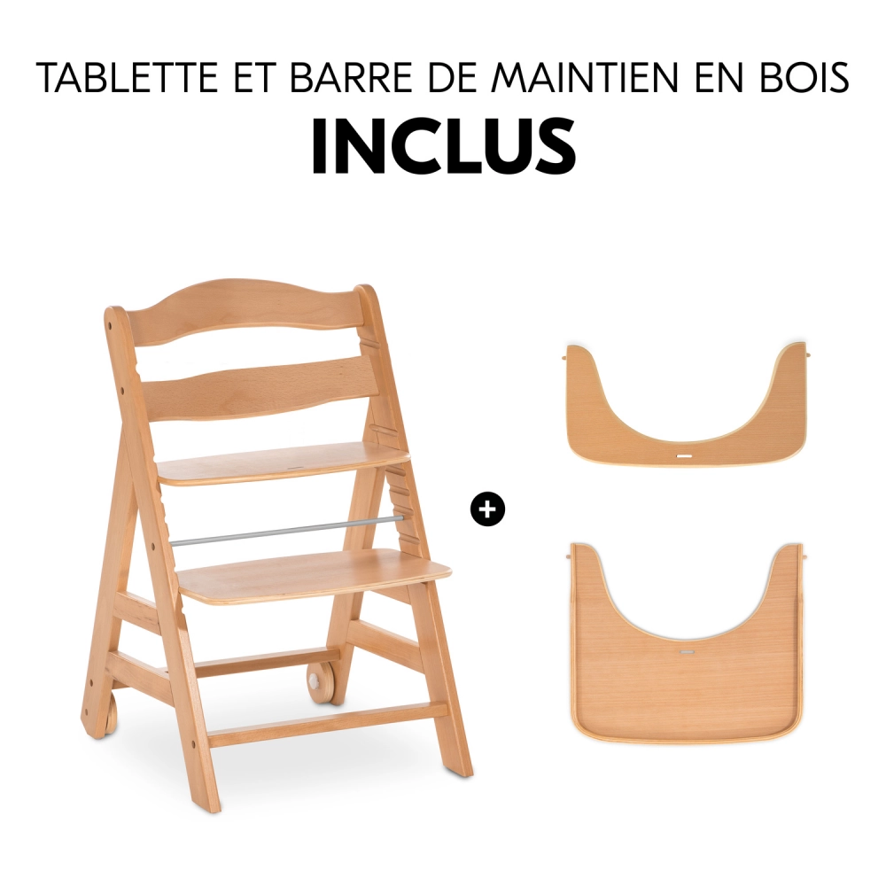 Chaise Haute Hauck Beta+ - Natural