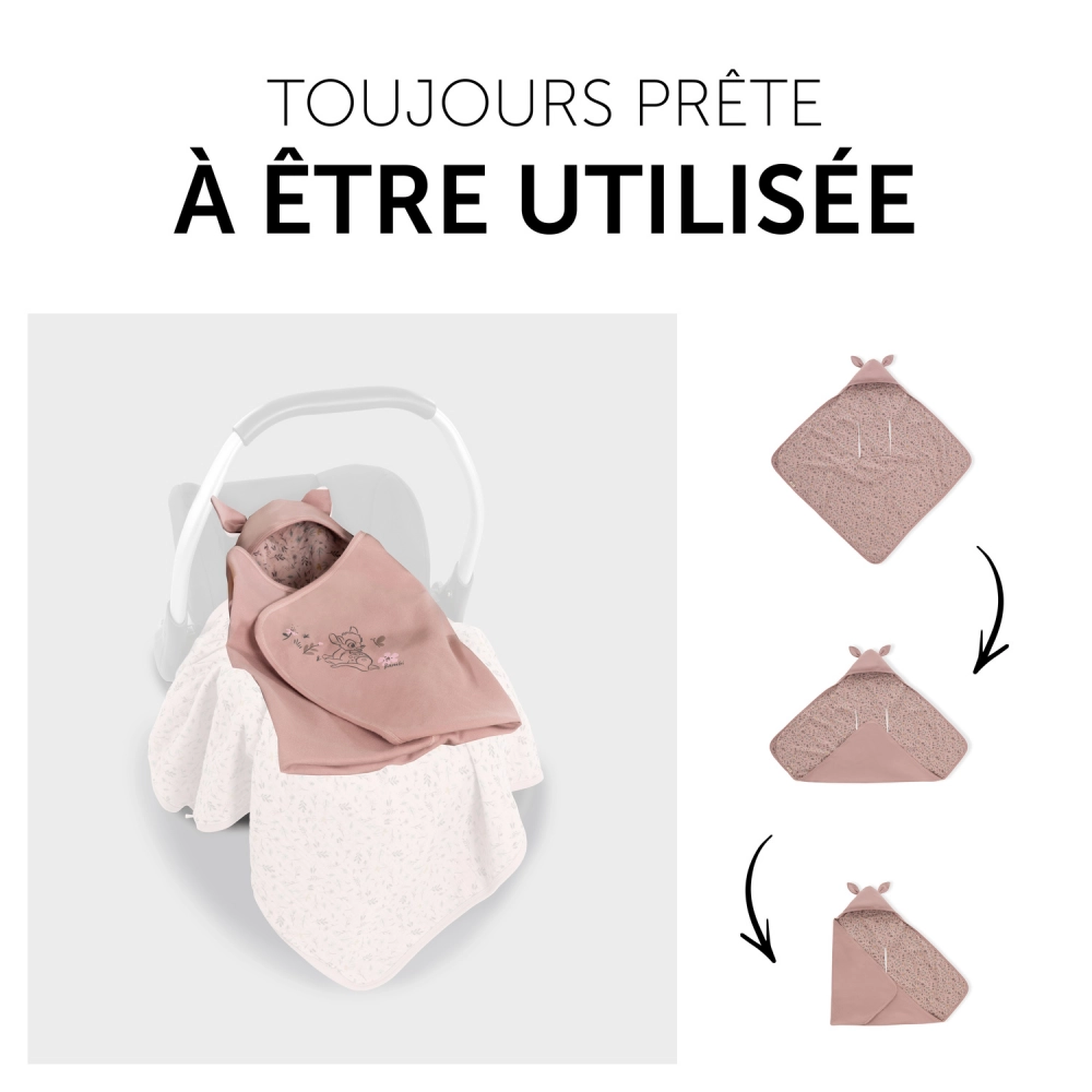 Couverture Hauck Snuggle N Dream - Bambi Rose