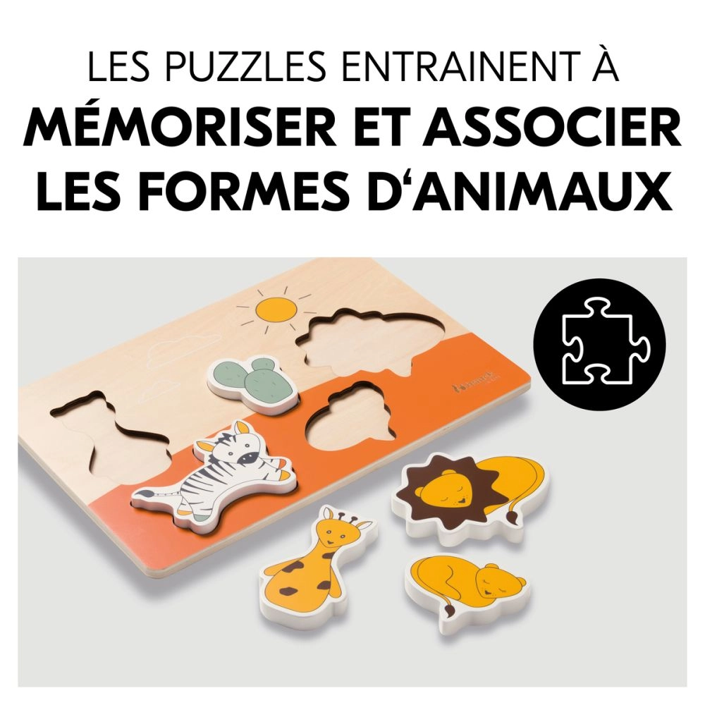Jouets Puzzle N Fit Safari