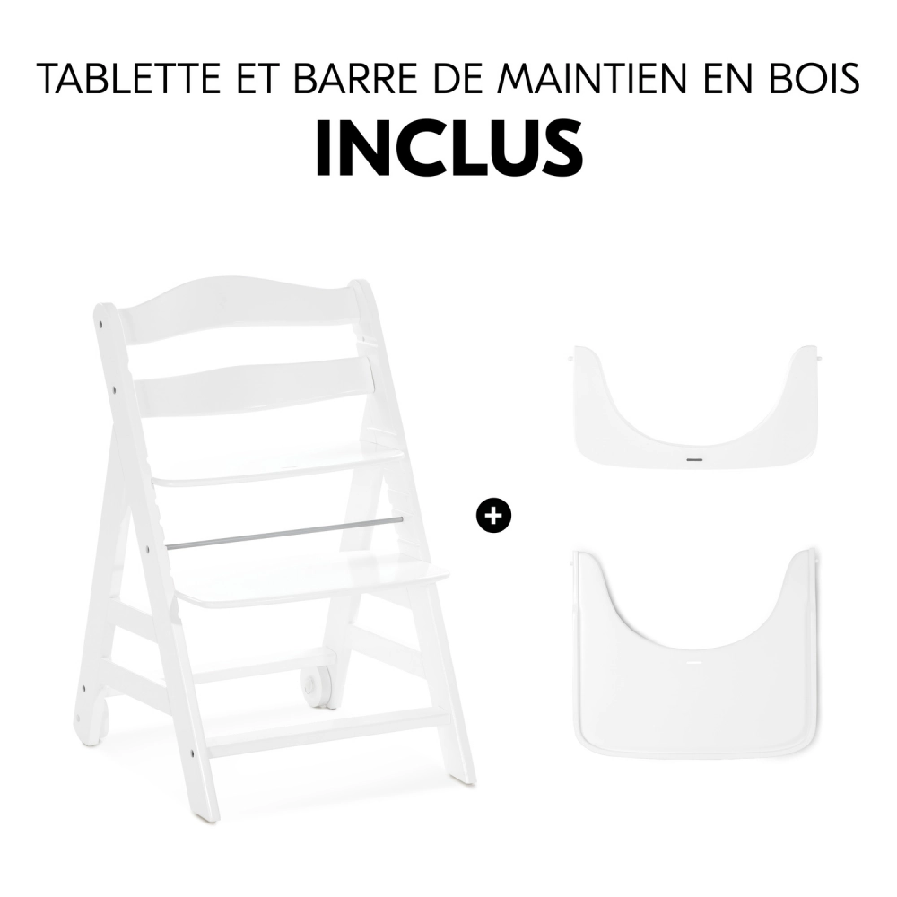 Chaise Haute Hauck Beta+ - White