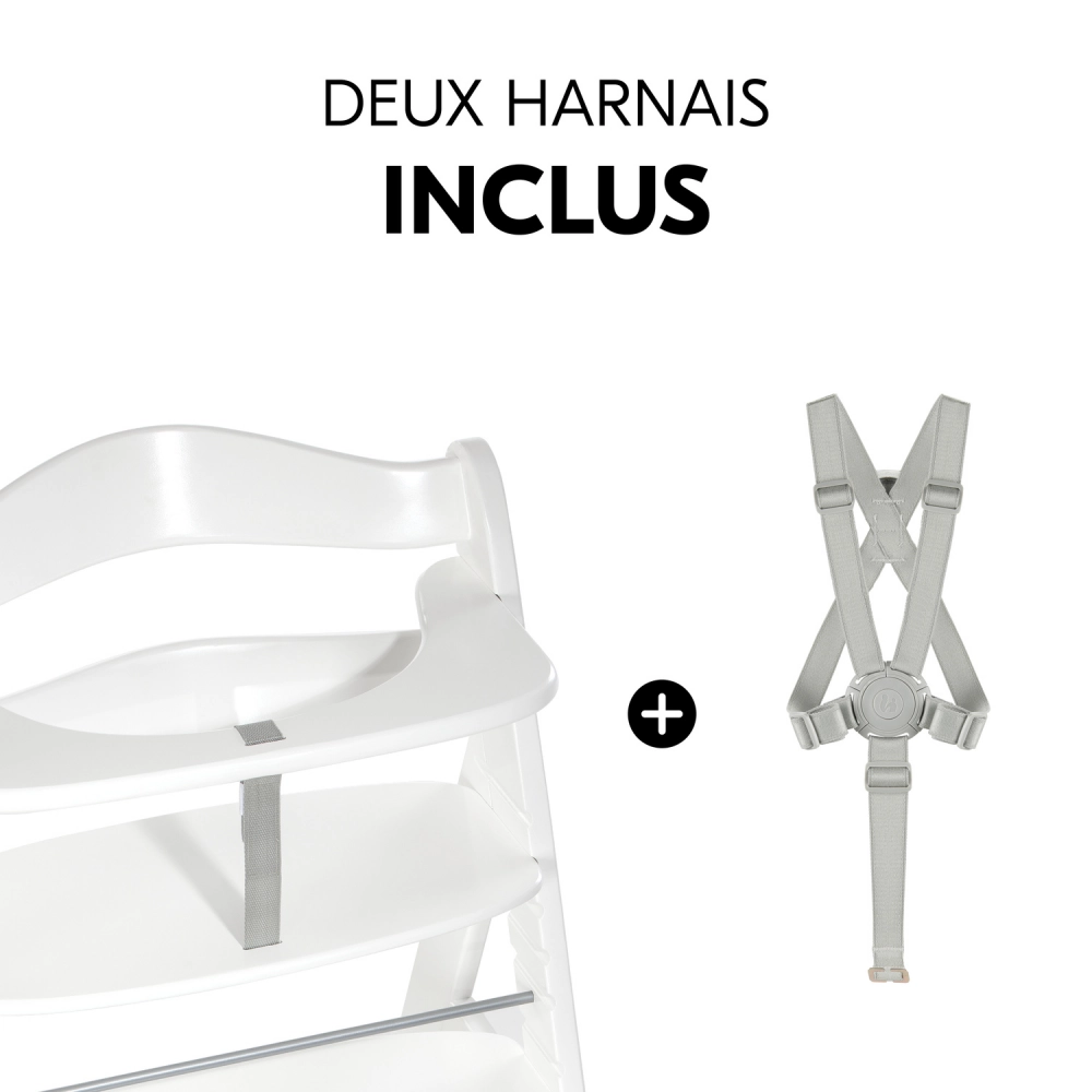 Chaise Haute Hauck Beta+ - White