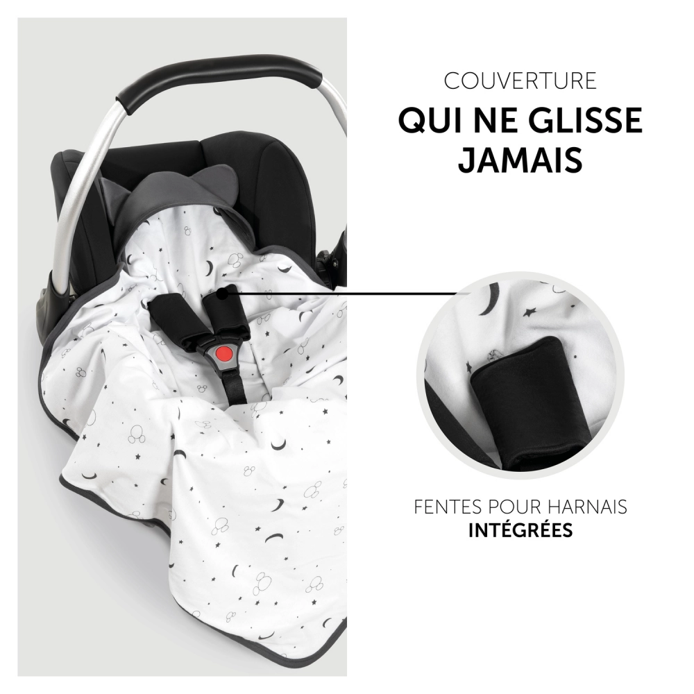 Couverture Hauck Snuggle N Dream - Mickey Mouse Anthracite