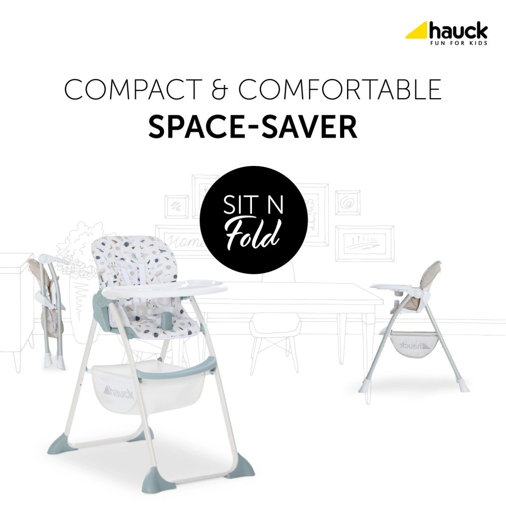 Chaise Haute Hauck Sit N Fold - Space