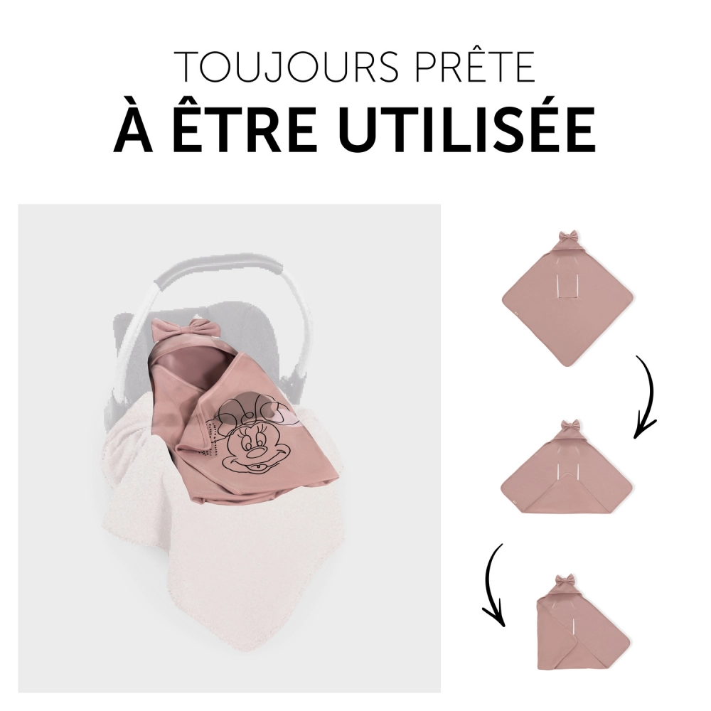 Couverture Hauck Snuggle N Dream - Minnie Mouse Rose