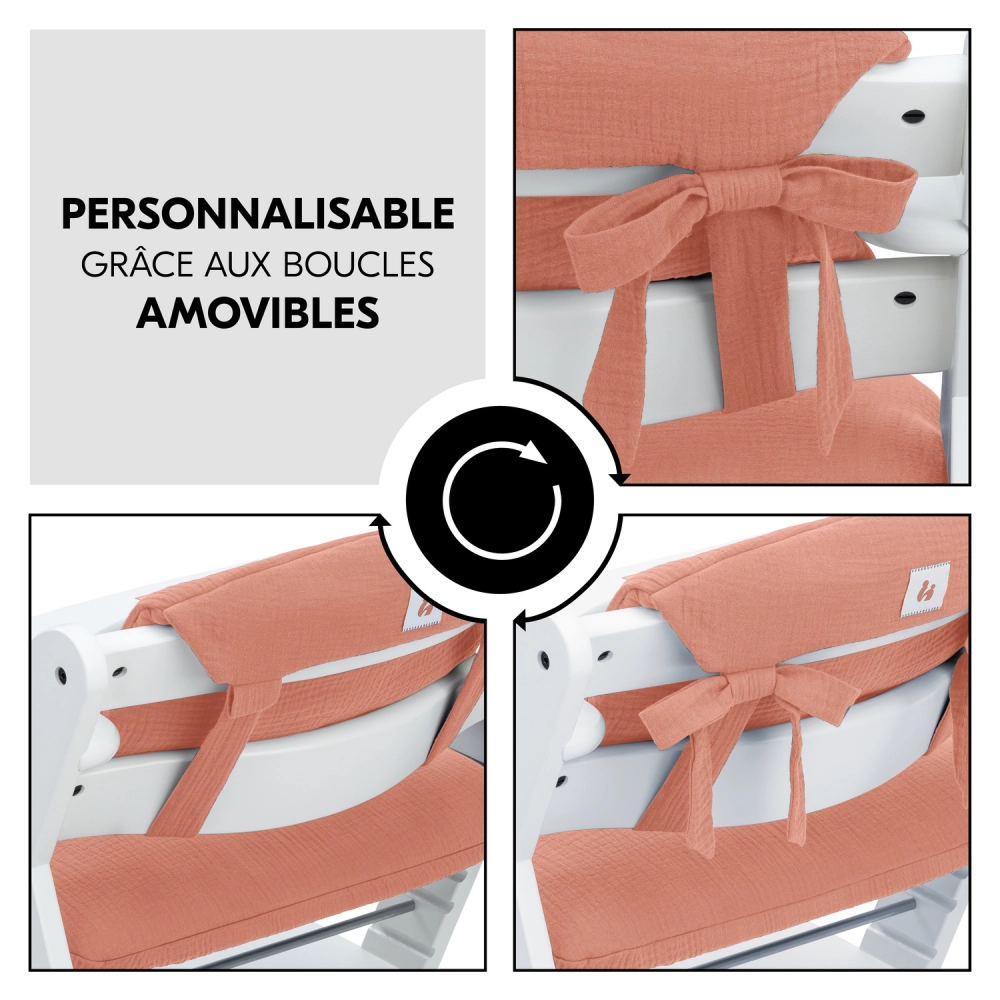 Coussin Chaise Haute Hauck Alpha+ - Cork