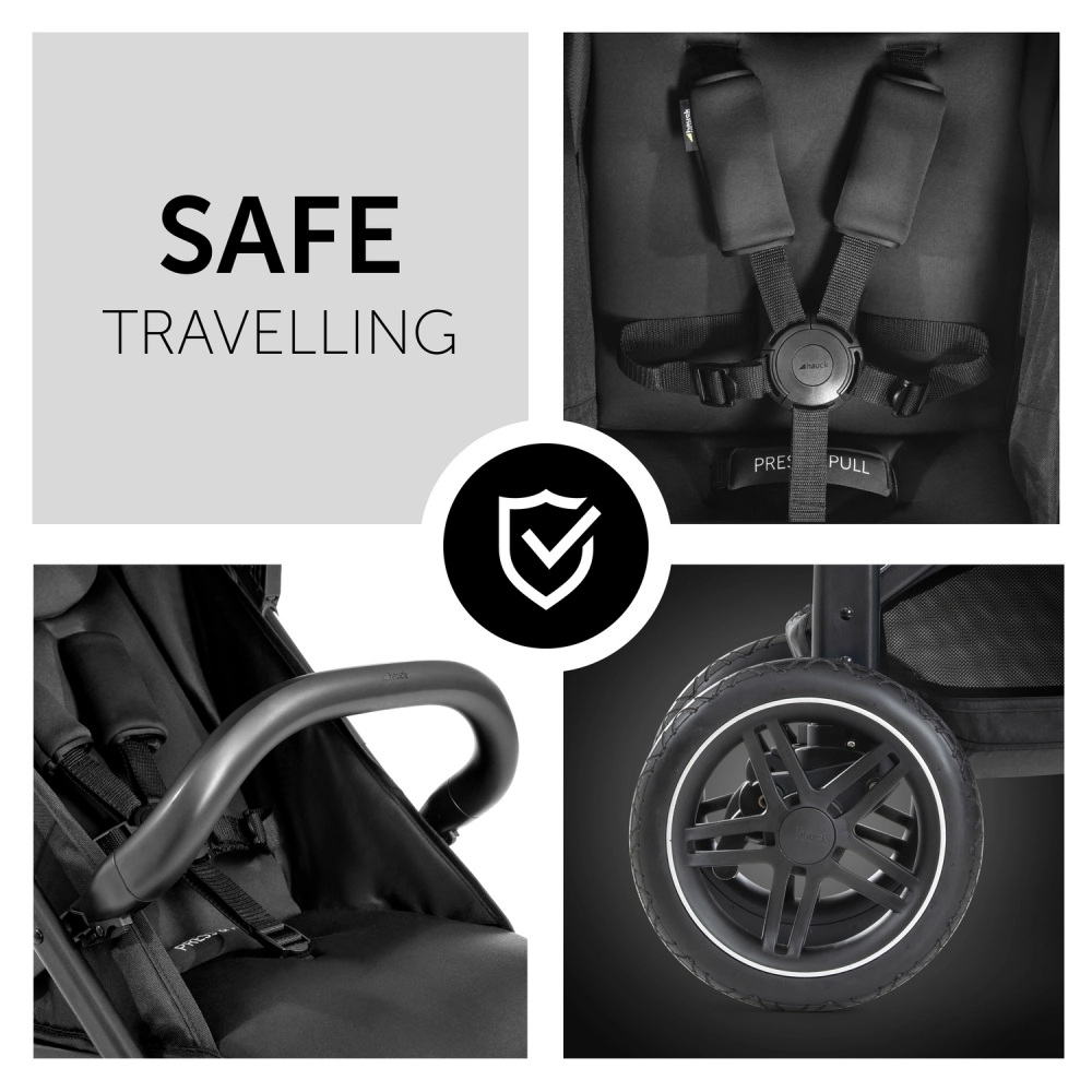 Poussette Hauck Rapid 4D - Black