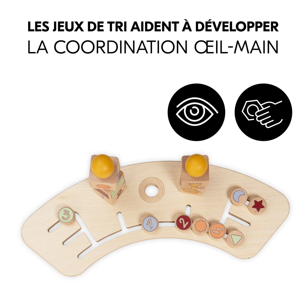 Plateau d'Activités Hauck Alpha - Play Sorting Giraffe