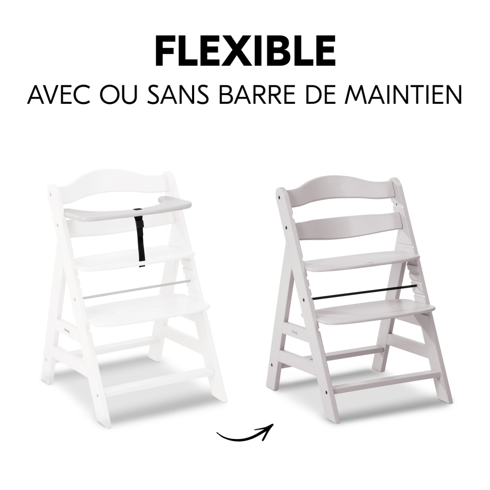 Chaise Haute Hauck Alpha+ - Creme