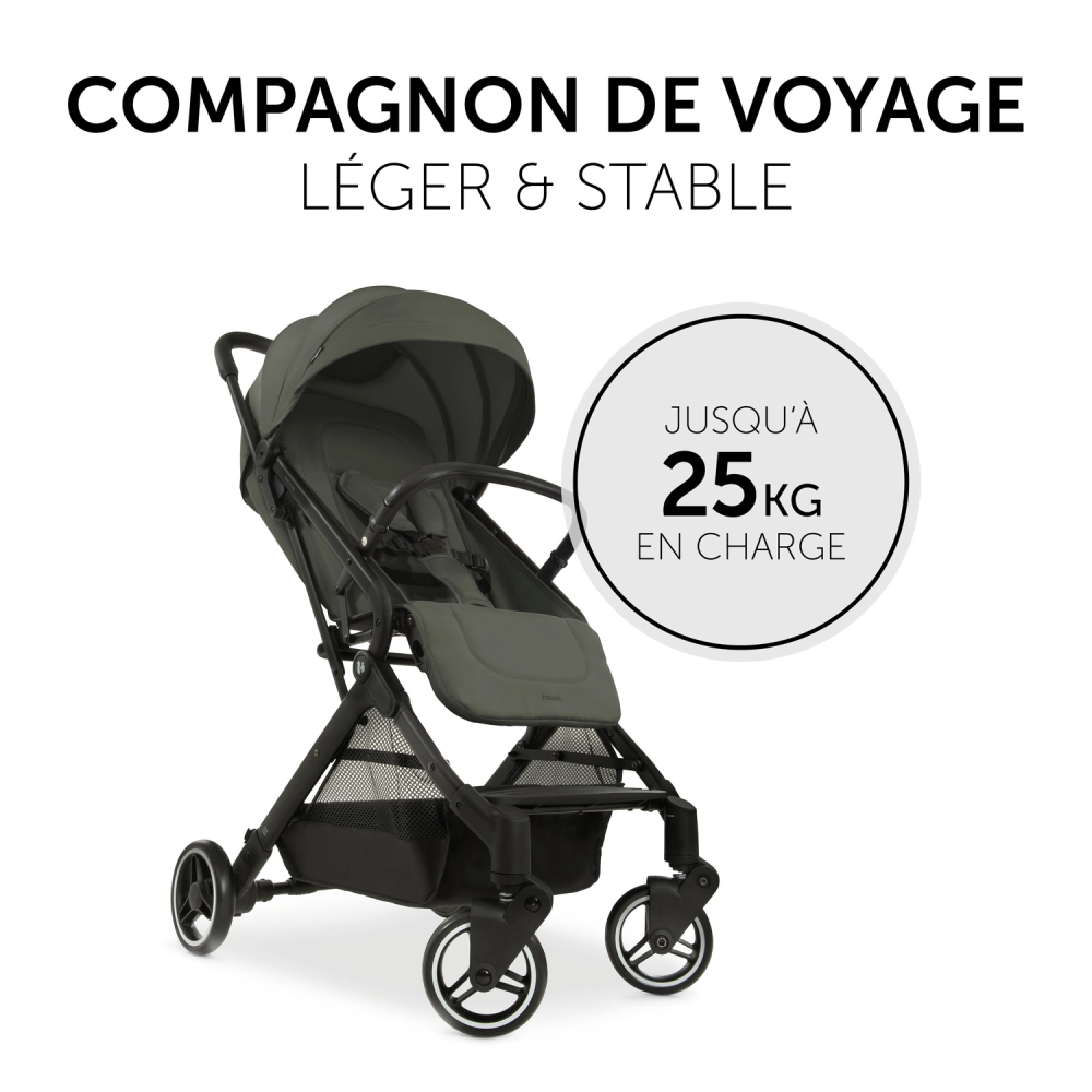 Poussette Travel N Care  Dark-olive - Dark Olive