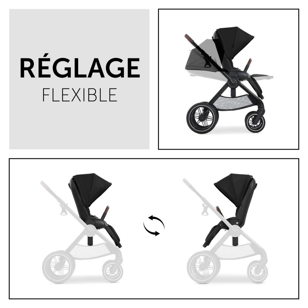 Poussette Hauck Walk N Care - Black