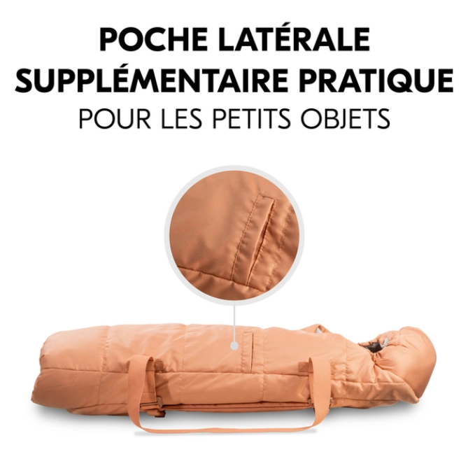 Chancelière 3-en-1 Hauck Carry N Play - Dots Cork