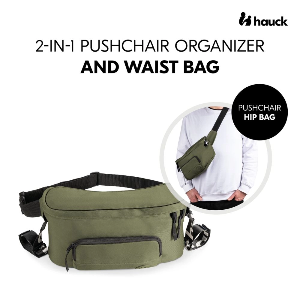 Sac-banane Pushchair Hip Bag Olive - Olive