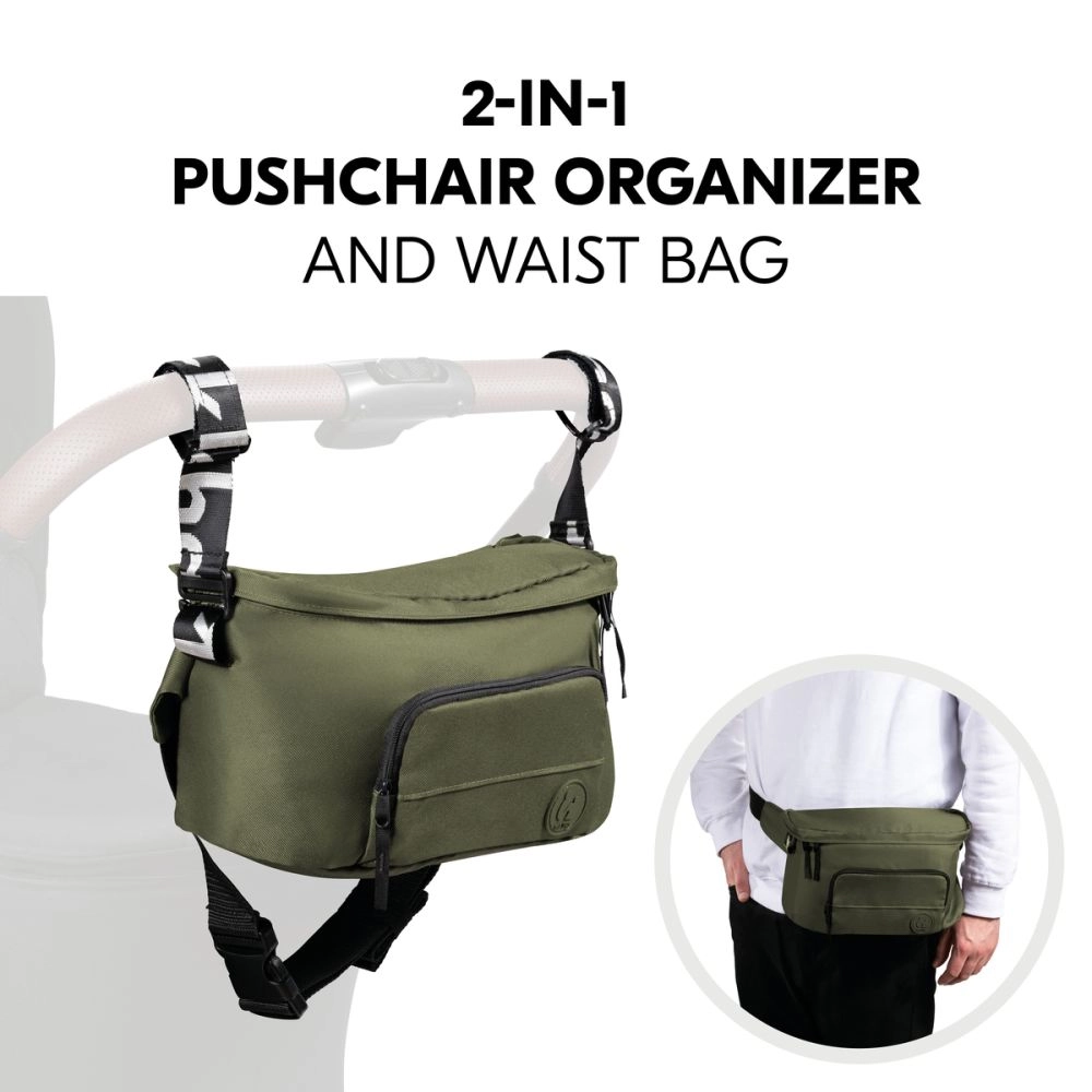 Sac-banane Pushchair Hip Bag Olive - Olive