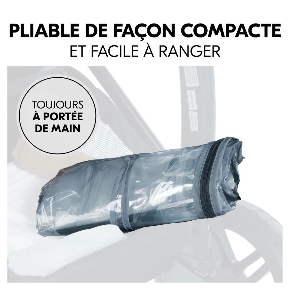 Habillage Pluie Hauck Poussette 4 Roues