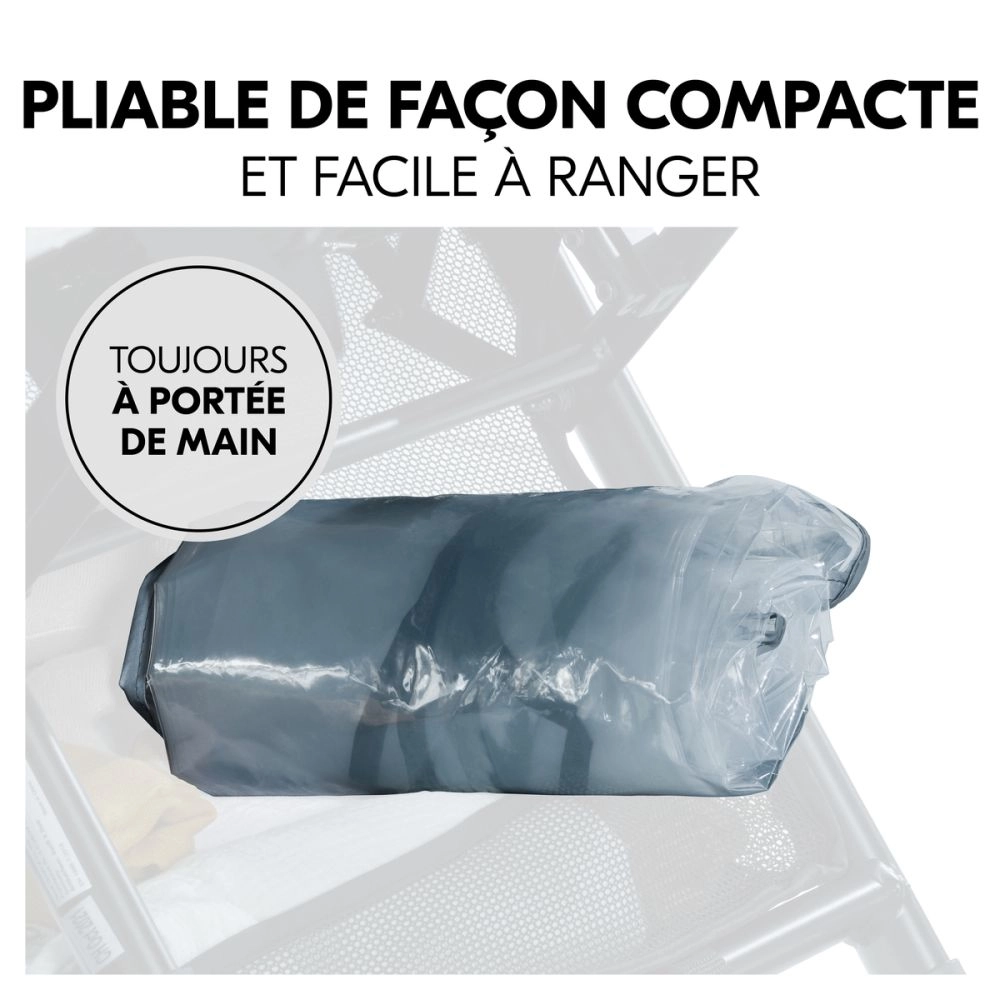 Habillage Pluie Hauck Poussette Double